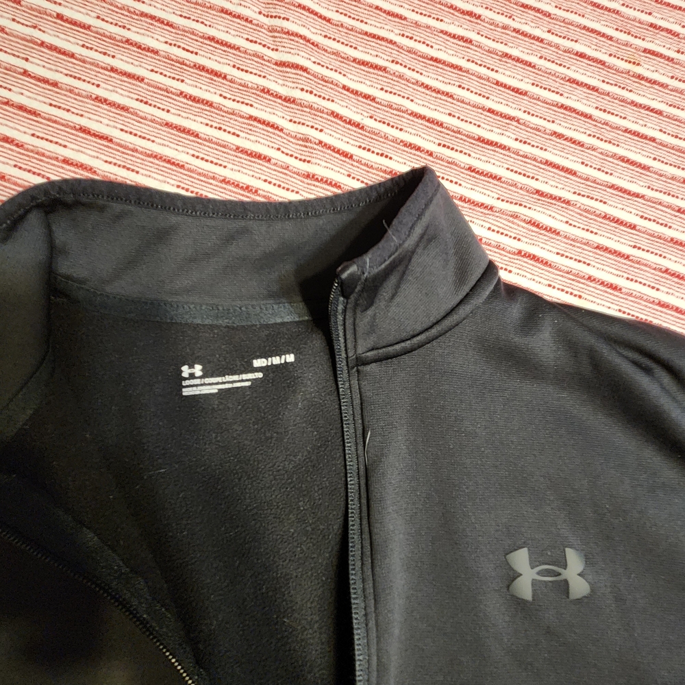 Under Armour Black Quarter-Zip Sweatshirt